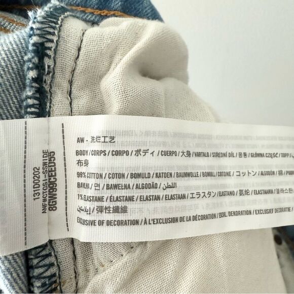 Abercrombie 90’s Straight Vintage Stretch Jean 33 - Picture 4 of 4